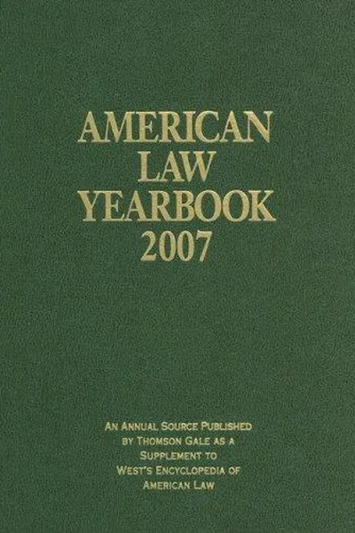 Capa de American law yearbook 2007