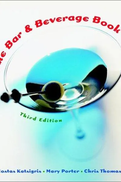 Capa de The bar and beverage book