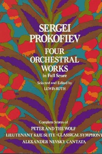 Capa de Four Orchestral Works