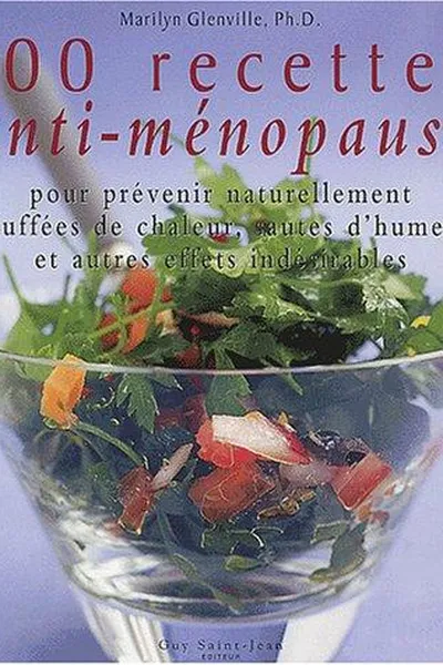 Capa de 100 recettes anti-ménopause