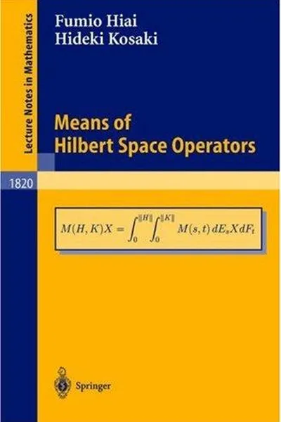 Capa de Means of Hilbert space operators