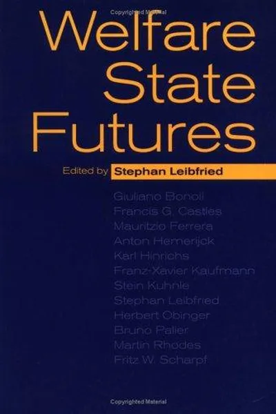 Capa de Welfare state futures