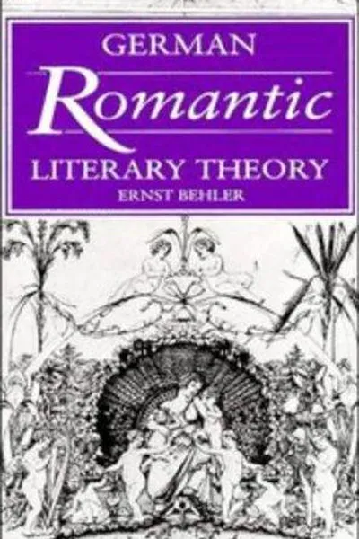 Capa de German romantic literary theory