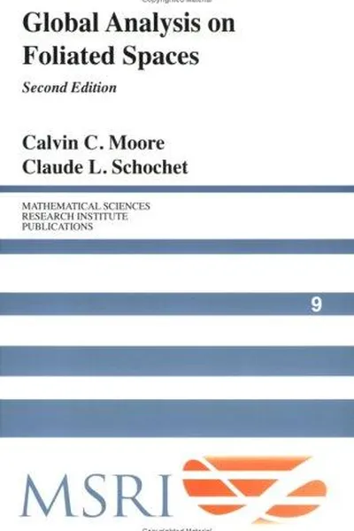 Capa de Global analysis on foliated spaces