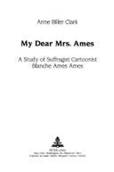 Capa de My dear Mrs. Ames