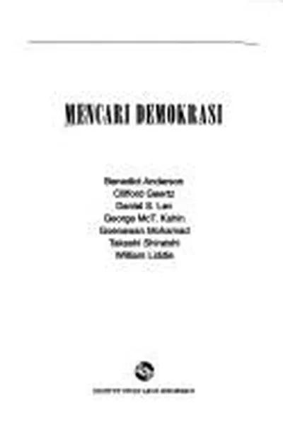 Capa de Mencari demokrasi
