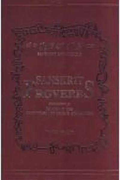 Capa de Sanskrit proverbs =