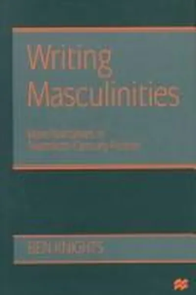 Capa de Writing masculinities