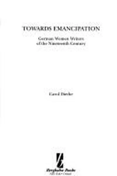 Capa de Towards emancipation