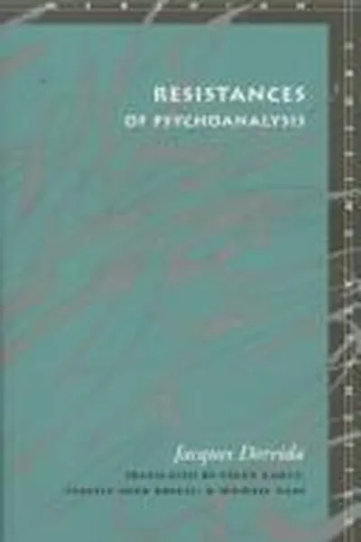 Capa de Resistances of psychoanalysis