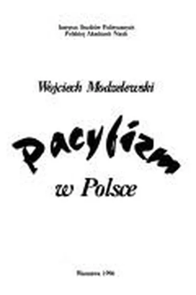 Capa de Pacyfizm w Polsce