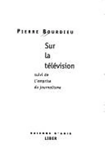 Capa de Sur la télévision