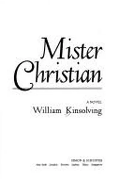 Capa de Mister Christian