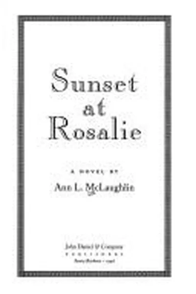 Capa de Sunset at Rosalie