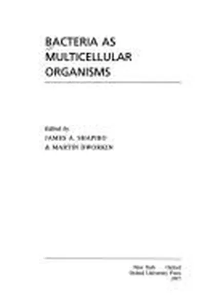 Capa de Bacteria as multicellular organisms
