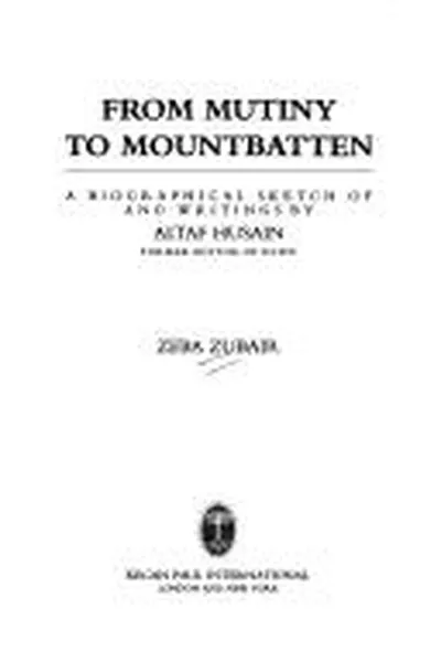 Capa de From mutiny to Mountbatten