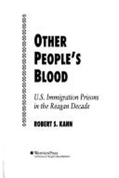 Capa de Other people's blood