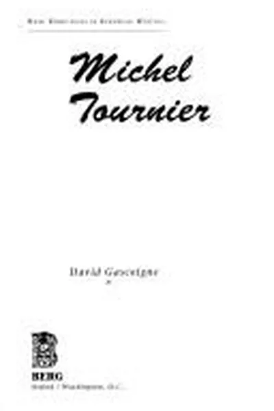 Capa de Michel Tournier