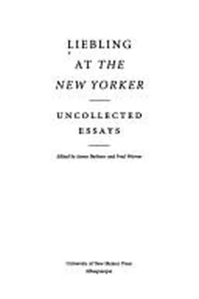 Capa de Liebling at The New Yorker