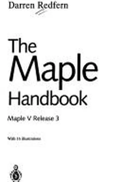 Capa de The Maple handbook