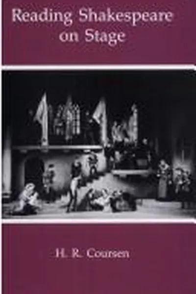 Capa de Reading Shakespeare on stage