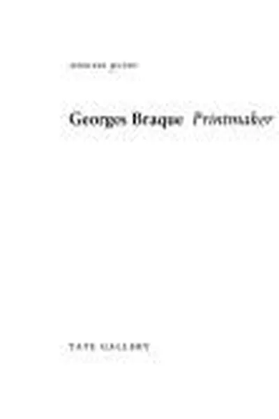 Capa de Georges Braque
