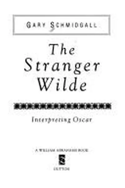 Capa de The stranger Wilde
