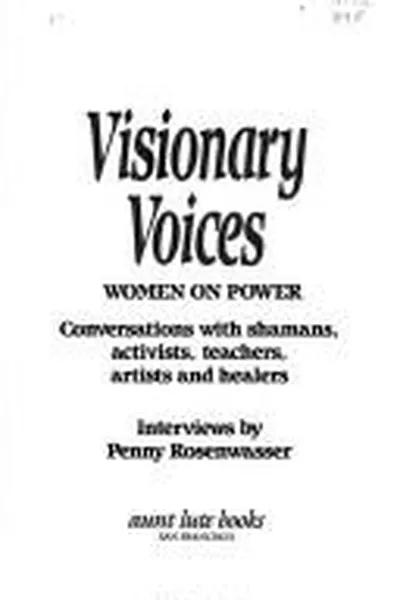 Capa de Visionary voices