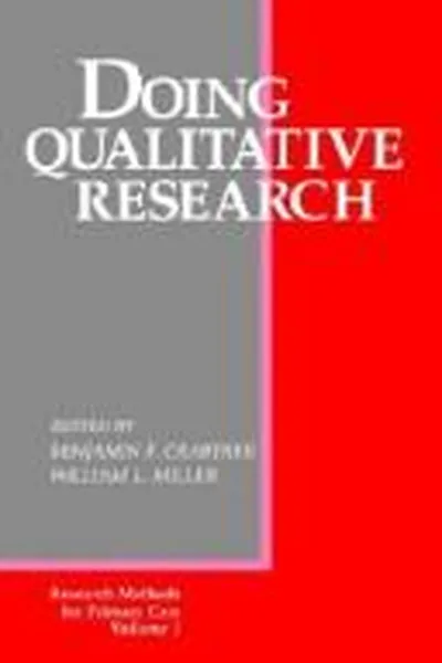 Capa de Doing qualitative research
