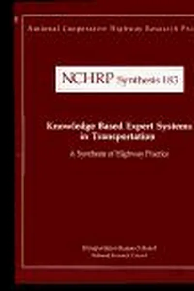 Capa de Knowledge based expert systems in transportation