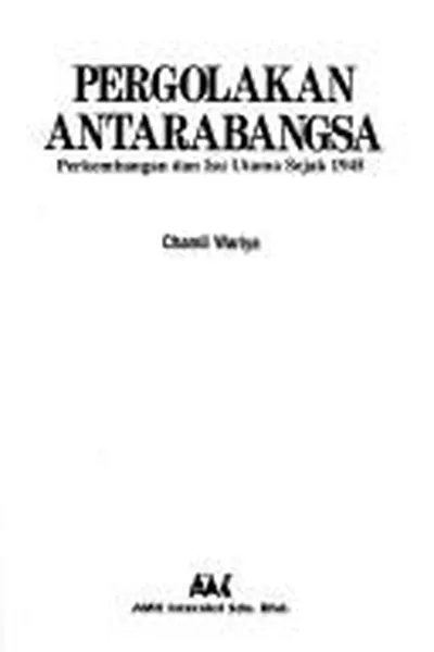 Capa de Pergolakan antarabangsa