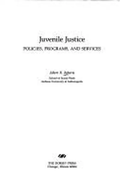 Capa de Juvenile Justice