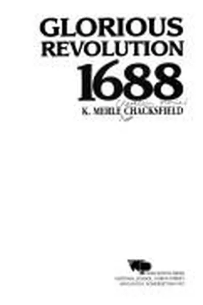 Capa de Glorious revolution, 1688