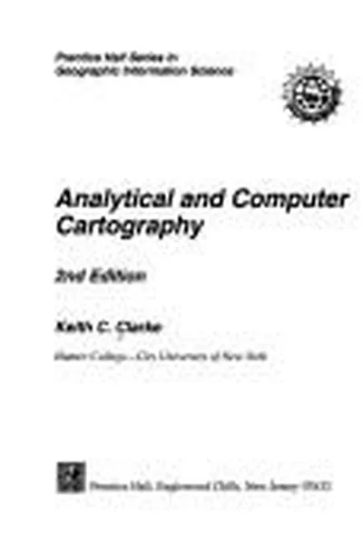 Capa de Analytical and computer cartography