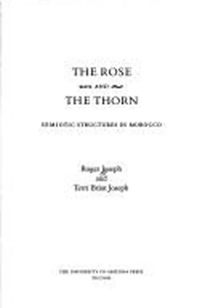 Capa de The rose and the thorn