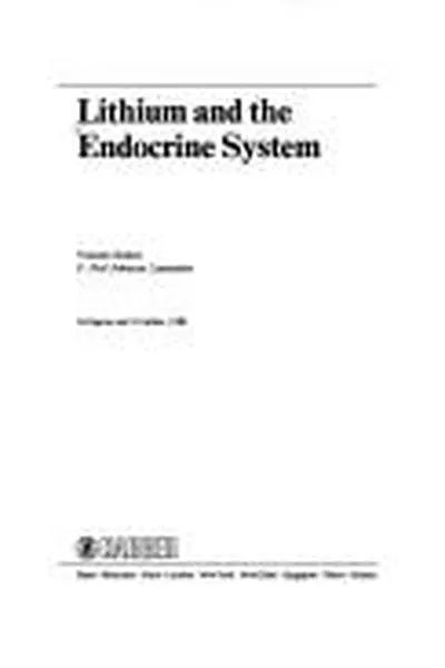 Capa de Lithium and the endocrine system