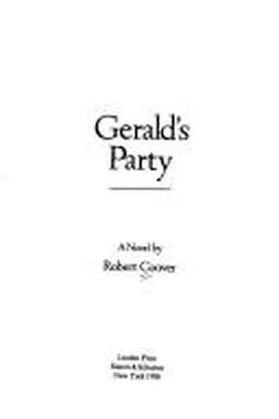 Capa de Gerald's party