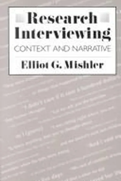 Capa de Research interviewing