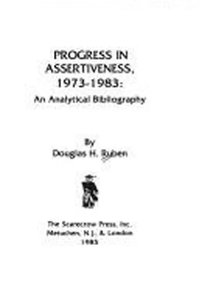 Capa de Progress in assertiveness, 1973-1983