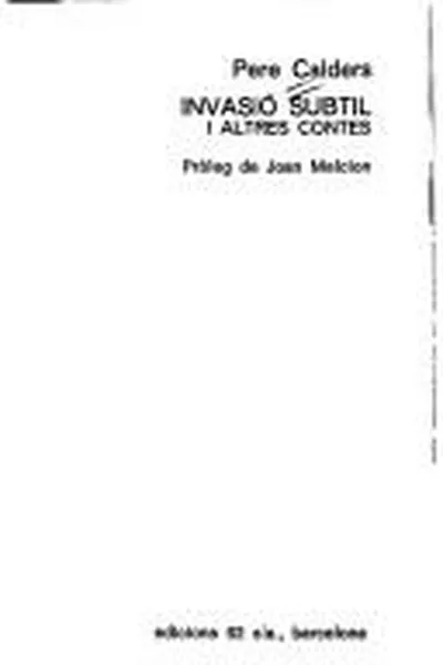 Capa de Invasió subtil i altres contes