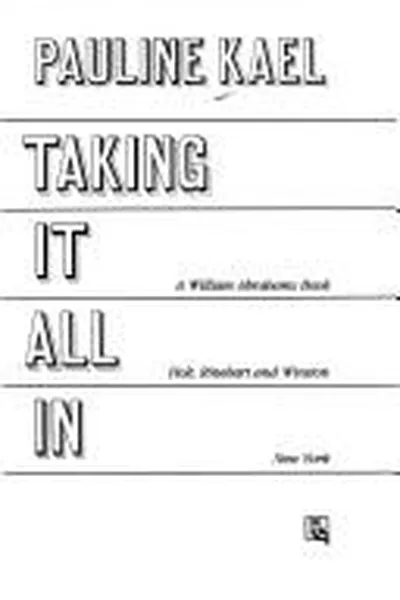 Capa de Taking it all in