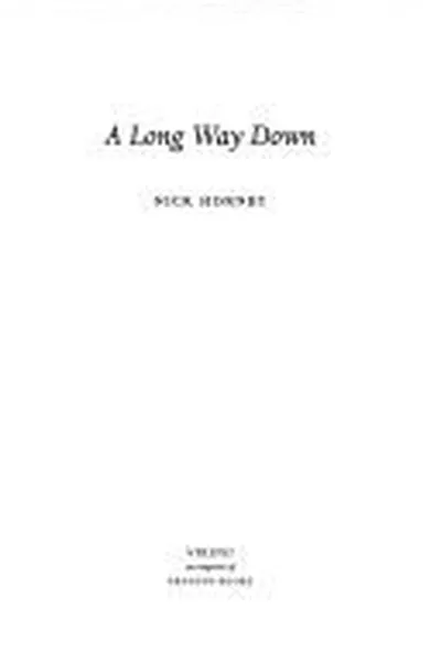 Capa de A long way down