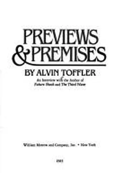 Capa de Previews & premises