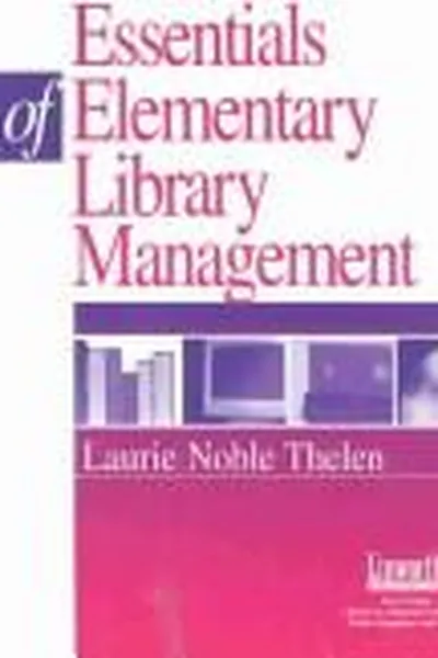 Capa de Essentials of elementary library management