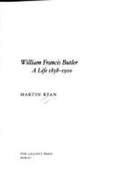 Capa de William Francis Butler