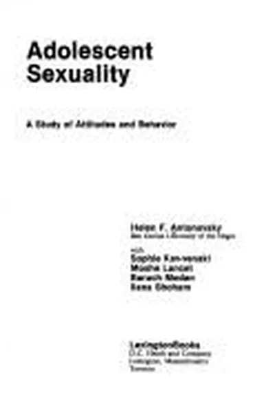 Capa de Adolescent sexuality