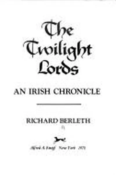 Capa de The twilight lords