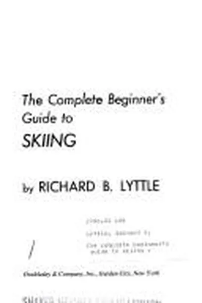 Capa de The complete beginner's guide to skiing