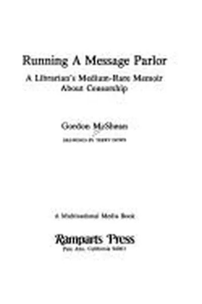 Capa de Running a message parlor