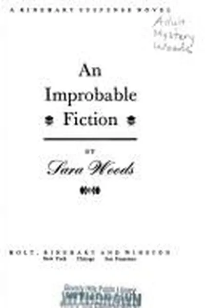 Capa de An Improbable Fiction